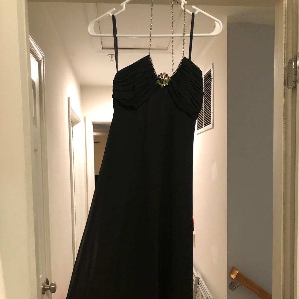 Women’s black cocktail dress size 2